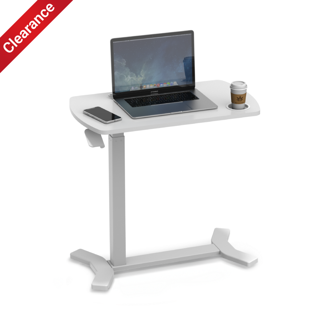 Height Adjustable Mobile Standing Desk with Hidden Casters_4Dock